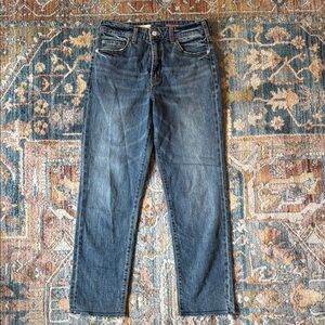 Pilcro Blue Straight Jeans Medium Wash